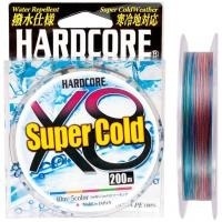 Плетеный шнур Duel PE Hardcore Super Cold X8 200м 5Color