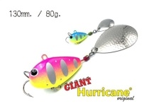 Тейл-спиннер UF-Studio Giant Hurricane 80 гр. цв. PINK CHART