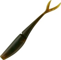 Силиконовая приманка Daiwa Bait Junkie 5" Jerkshad MOTOR OIL UV