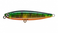 Воблер Стикбейт Strike Pro Slide Bait Heavy One 70, 70 мм, 16,5 гр, Загл. 0,5м.-4,0м., Тонущий, цвет: A102G Transparent Perch