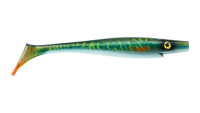 Силиконовая приманка Strike Pro Giant Pig Shad 260 мм 130 гр Green Motoroil Pike UV