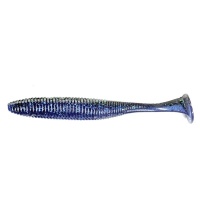 Силиконовая приманка Jackall Rhythm Wave 4,8" (5 шт.) цв. june bug purple belly
