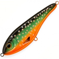 Воблер Джеркбейт Strike Pro Buster Jerk Sinking, 150 мм, 75 гр, Загл. 0,5м.-4,0м., Тонущий, цвет: C277F Char