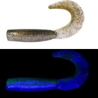Силиконовая приманка Daiwa Bait Junkie 2.5 GRUB цв. PEARL GUDGEON