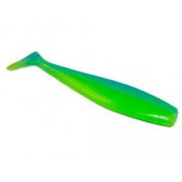 Силиконовая приманка PROBAITS KROKODILE 4" 5шт. Цв №201 ICE CHARTREUSE